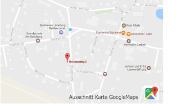 Ausschnitt Karte GoogleMaps